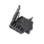 Sigurnosni utični konektor 1252210000 Weidmüller fleksibilan: 0.5-4 mm krut: 0.5-4 mm broj polova: 5 crna 1 komad