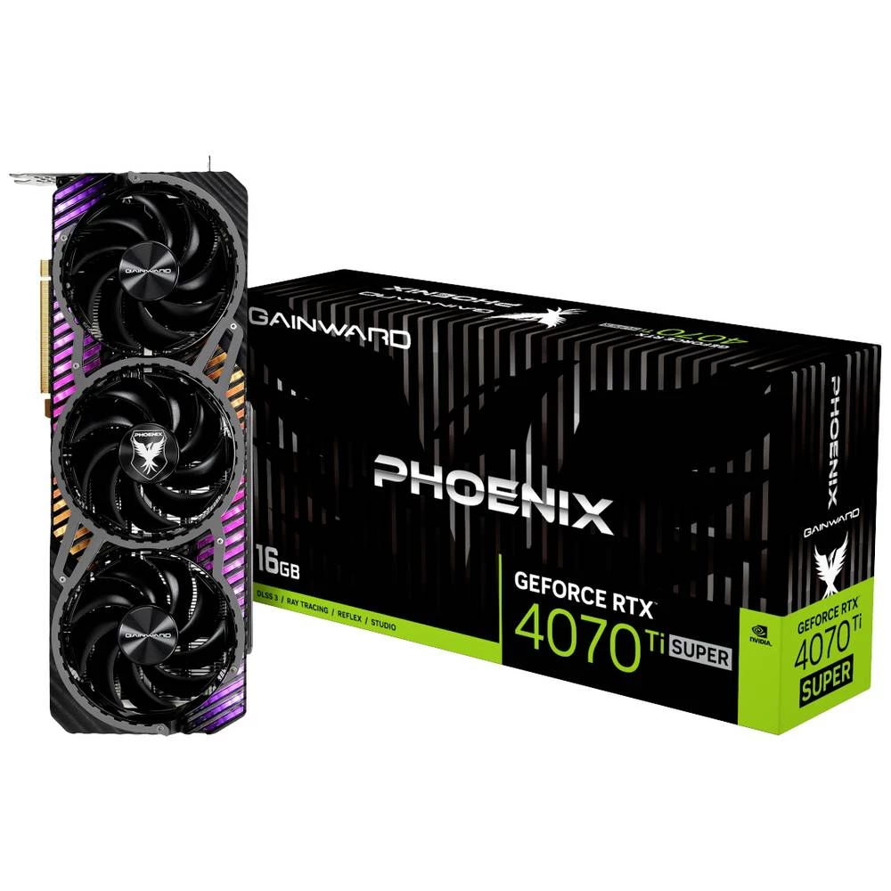 Gainward grafička kartica Nvidia GeForce RTX 4070 Ti Super Phoenix  16 GB GDDR6X-RAM PCIe x16  HDMI™, DisplayPort slika