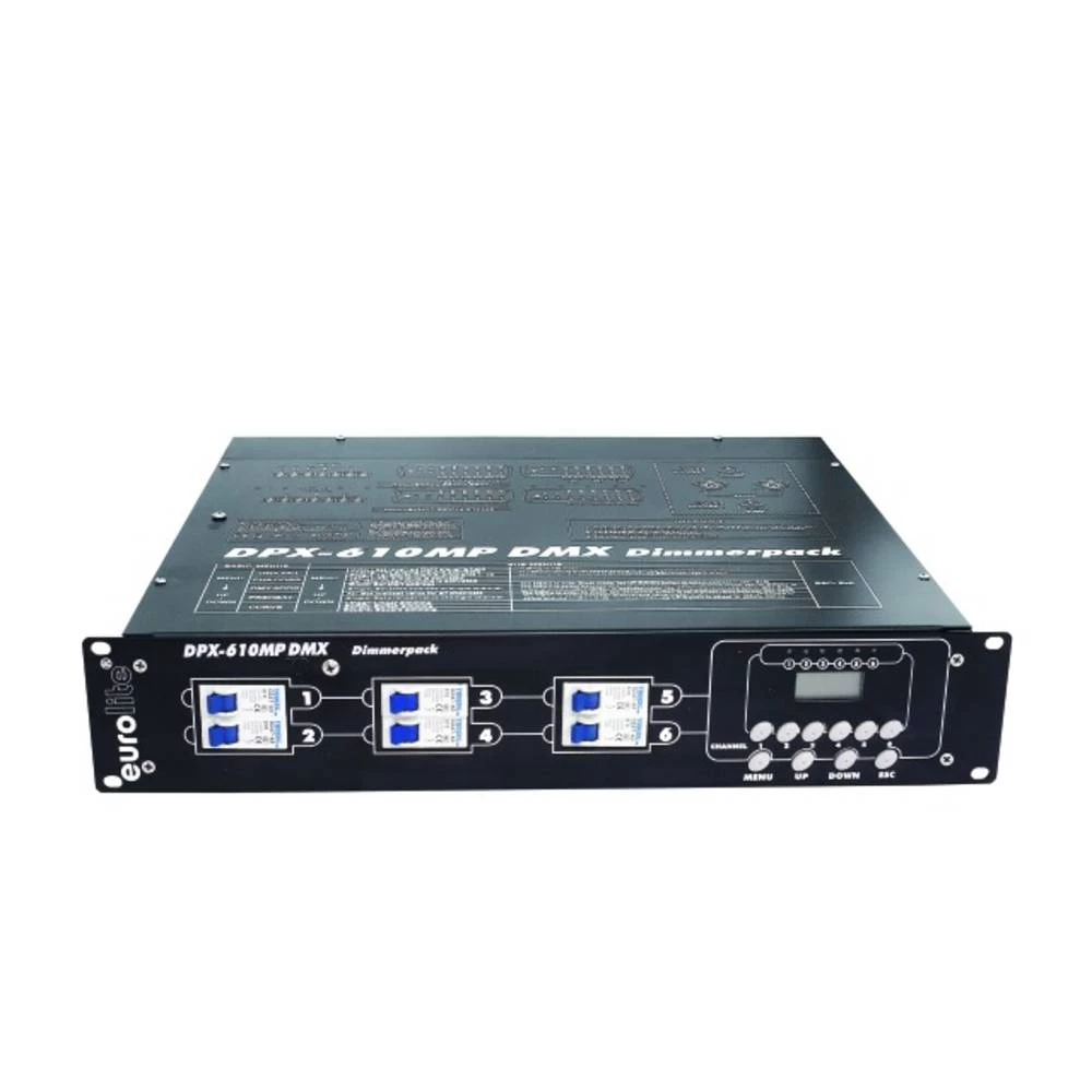 DMX prigušivač Eurolite DPX-610 MP 6-kanalni slika
