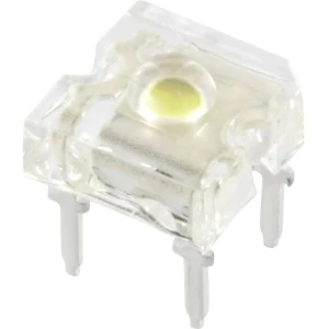 HuiYuan 9355Y1C-HSA-C difuzne LED Žuta Okrugli 3 mm 1250 mcd 120 ° 20 mA slika