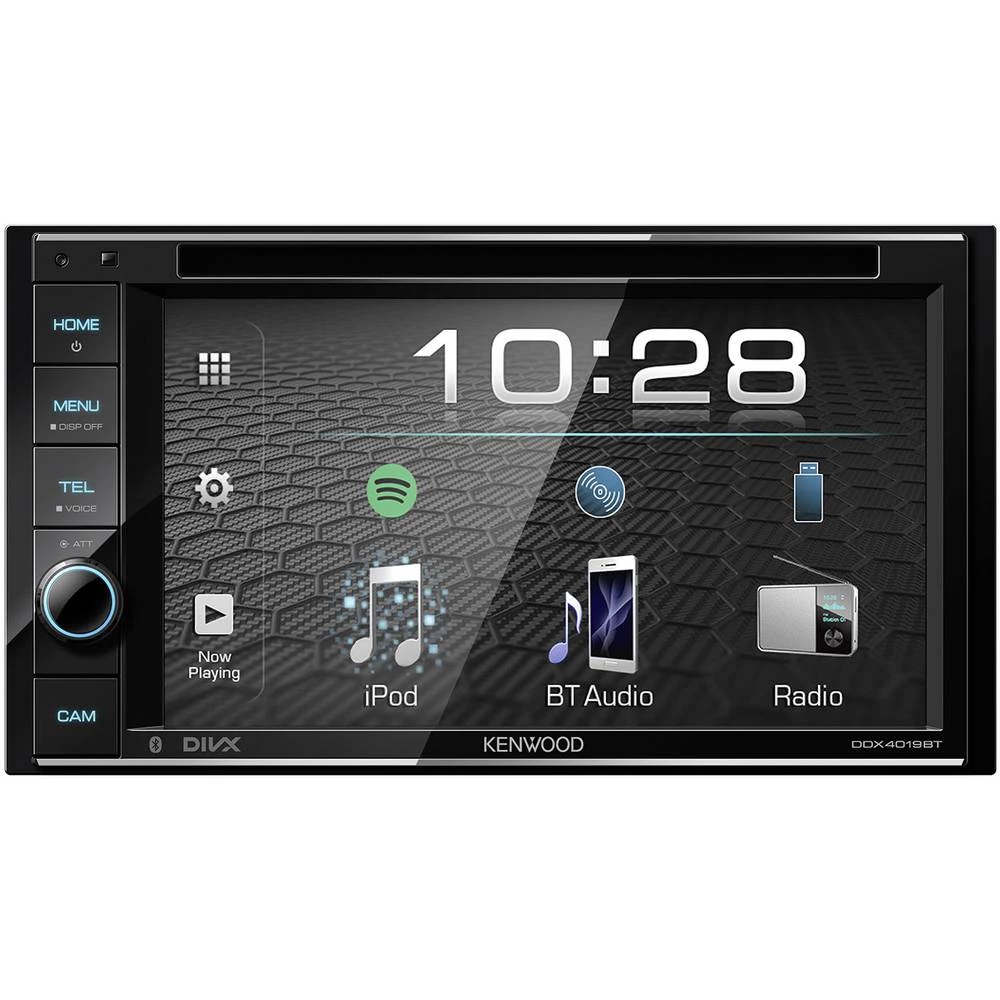 Kenwood DDX4019DAB Multimedijski player Priključak za stražnje kamere, Priključak na upravljaču vozila, DAB + tuner slika