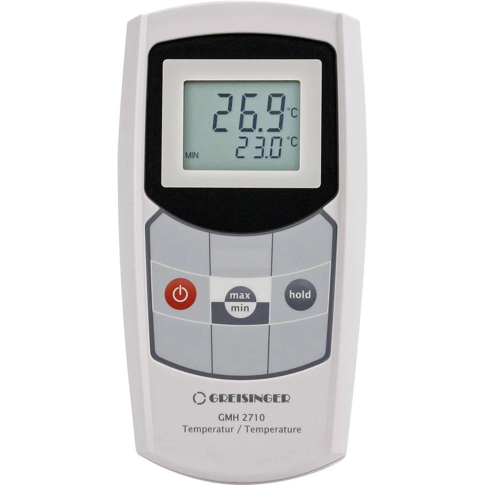 Potopno/utično senzor Greisinger GMH2710-E-L01 -199.9 Do +200 °C Tip tipala Pt1000 Kalibriran po: Tvornički standard (vlastiti) slika