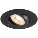 SLV 1007375 NEW TRIA 75 ugrađeno svjetlo   LED GU10  crna