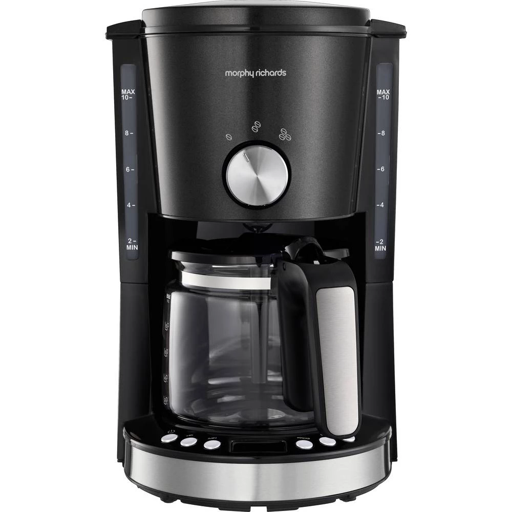 Morphy Richards EVOKE Schwarz aparat za kavu crna Kapacitet čaše=10 funkcija brojača vremena slika