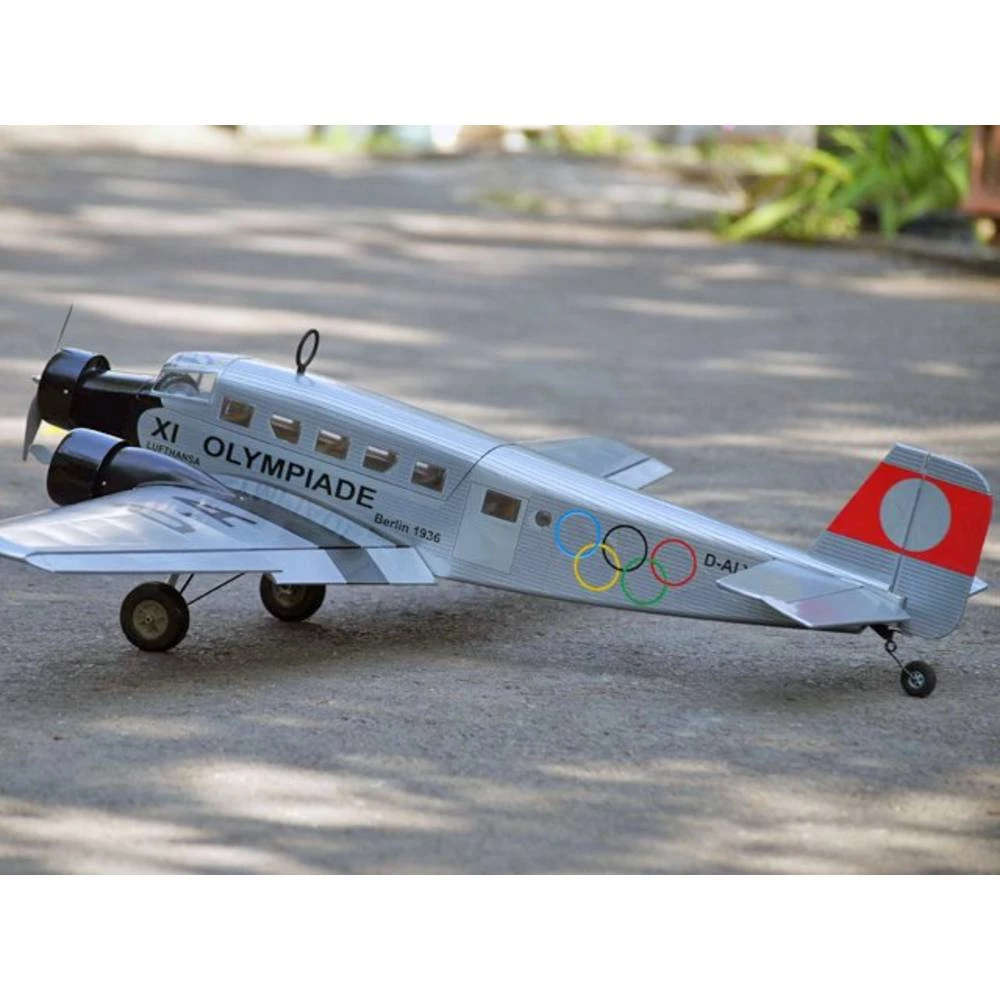 VQ Junkers JU-52 Olympiade RC model motornog zrakoplova ARF 1630 mm slika
