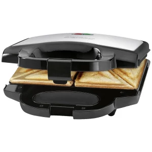 Clatronic ST 3778 toaster za sendviče premaz protiv lijepljenja plemeniti čelik, crna slika
