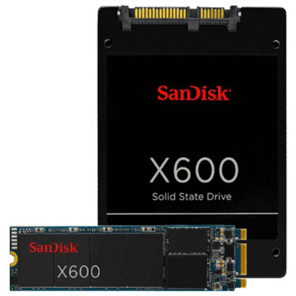 Unutarnji SATA M.2 SSD 256 GB SanDisk SANDISK X600 SSD M.2 2280 256GB intern SD9SN8W-256G-1122 SATA III slika