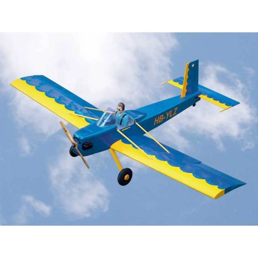 VQ Volksplane VP-1 Plava boja RC model motornog zrakoplova ARF 1630 mm slika