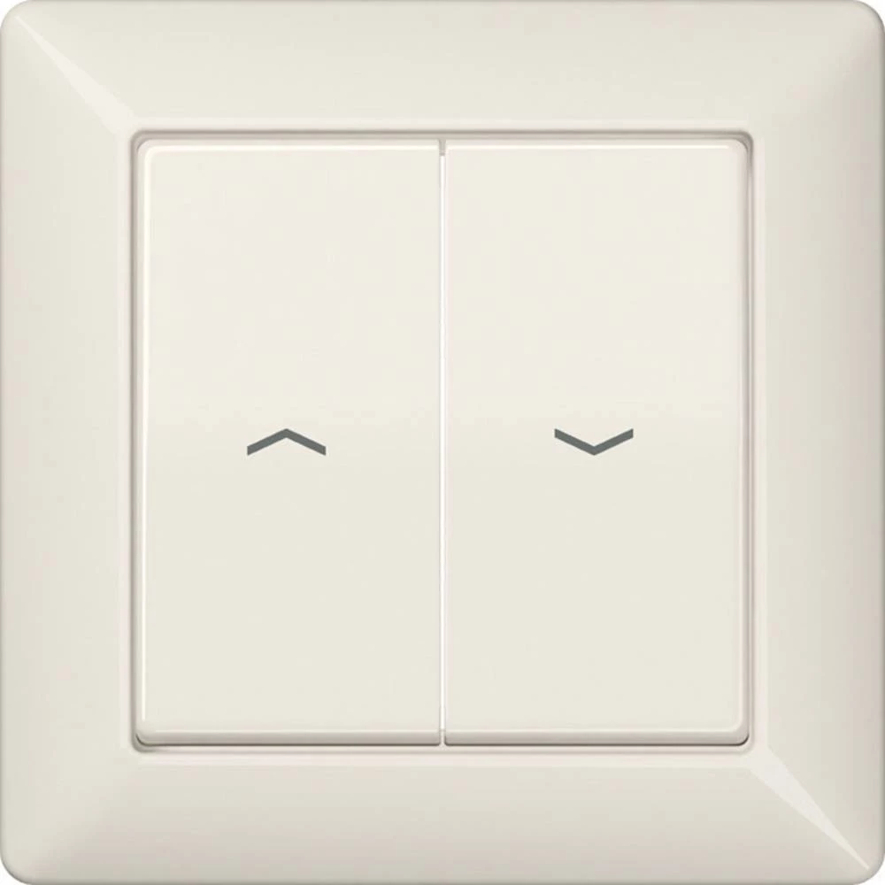 Jung 1-struki Umetak Tipkalo Krem-bijela AS590-5P slika