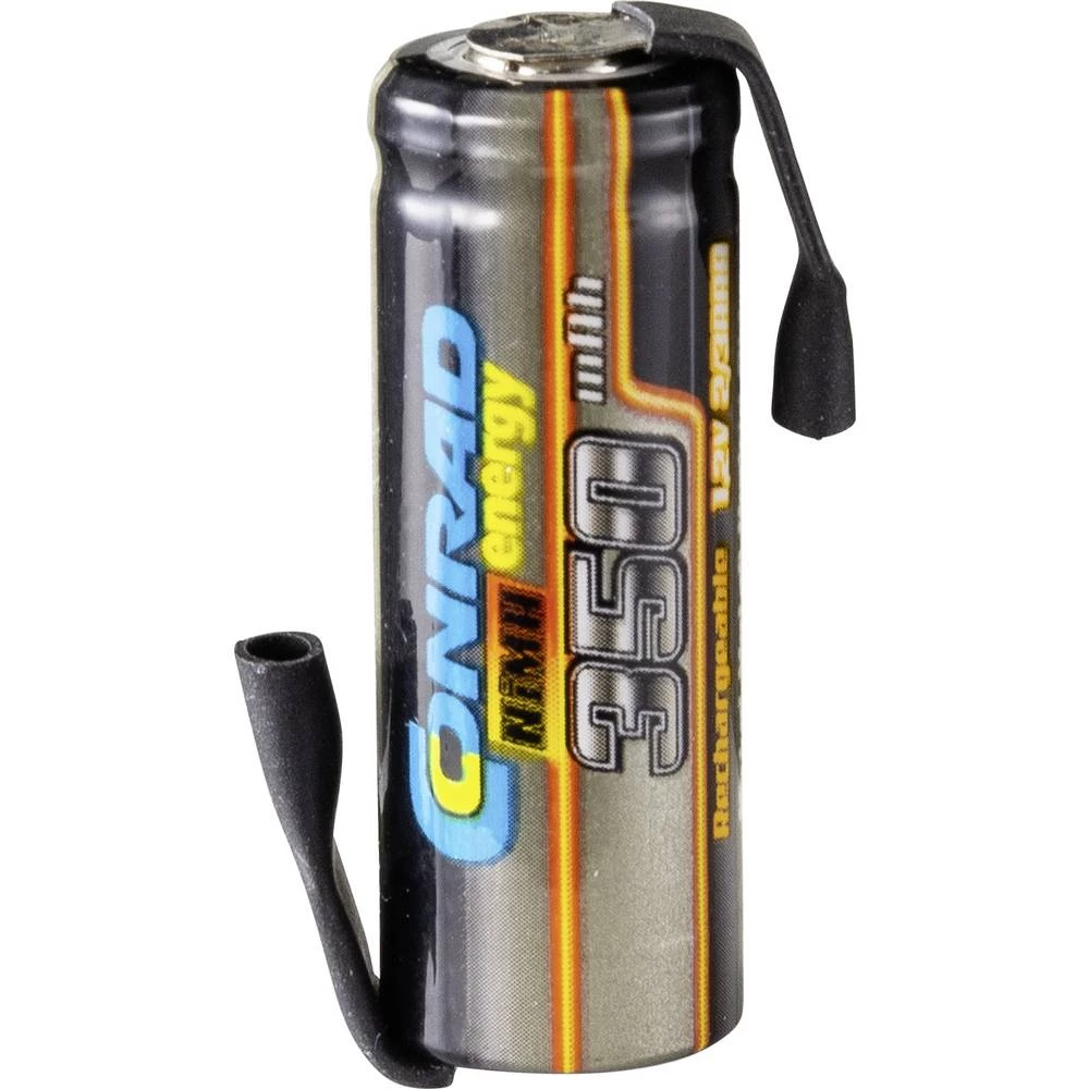 Conrad energy NiMH akumulator za prijemnike modela NiMH 2/3 AAA 1.2 V 350 mAh s lemnim konektorom slika
