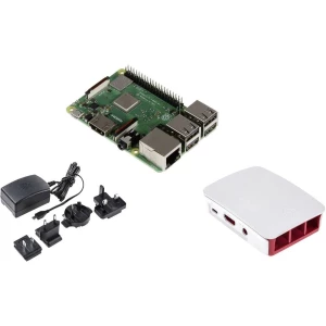 Raspberry Pi®  Raspberry Pi® 3 B 1 GB 4 x 1.2 GHz uklj. hladnjak, uklj. kućište, uklj. noobs os, uklj. HDMI kabel , uklj. napajanje slika