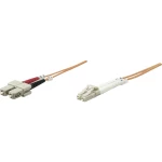 Staklena vlakna Svjetlovodi Priključni kabel [1x Muški konektor LC - 1x Muški konektor SC] 62,5/125 µ Multimode OM1 2 m In