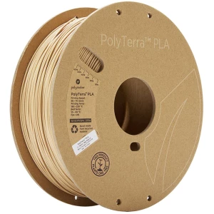 Polymaker 70909 PolyTerra 3D pisač filament PLA manji sadržaj plastike, topljiv u vodi 1.75 mm 1000 g drvo oraha  1 St. slika