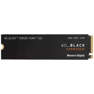 Western Digital Black™ SN850X 4 TB unutarnji M.2 PCIe NVMe SSD 2280 PCIe NVMe 4.0 x4 maloprodaja WDS400T2X0E slika