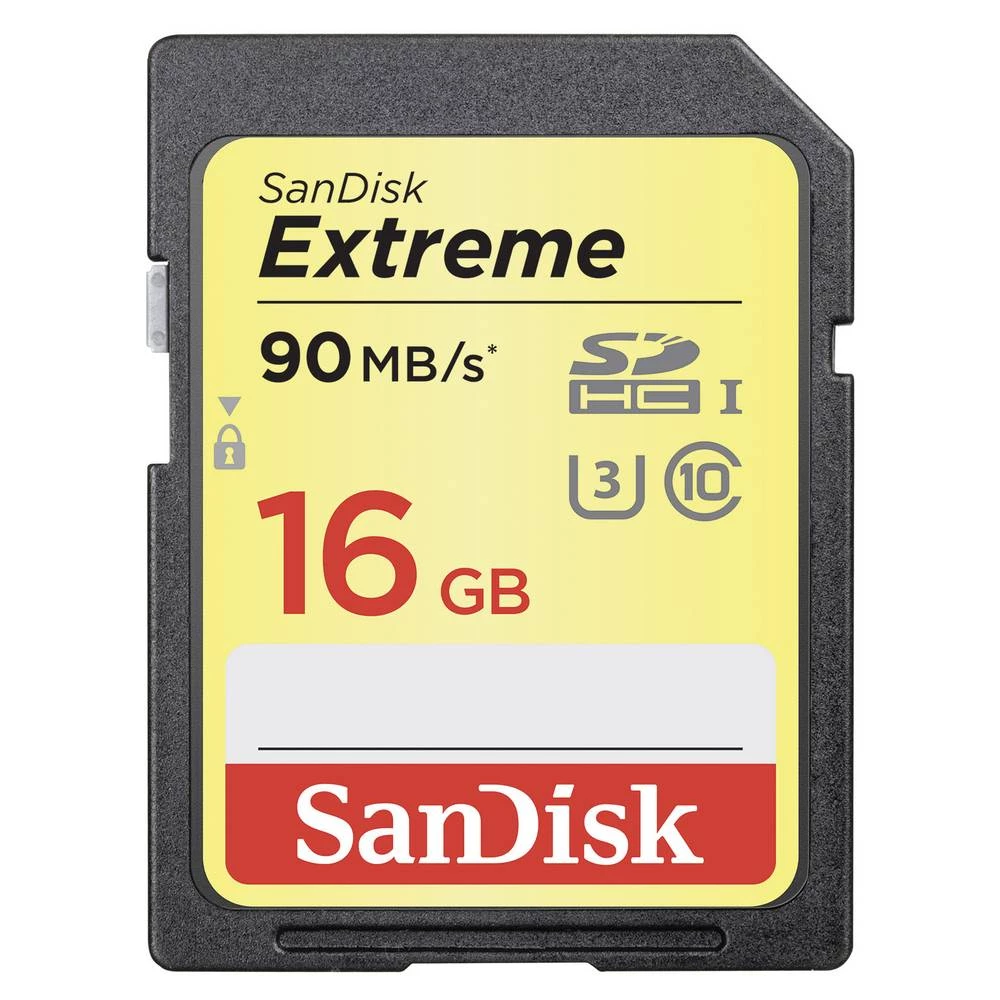 SDHC kartica 16 GB SanDisk Extreme® Class 10, UHS-I, UHS-Class 3 slika