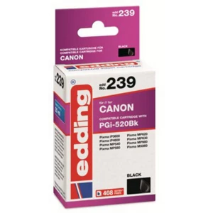 Edding patrona tinte zamijena Canon PGI-520BK kompatibilan single crn EDD-239 18-239 slika