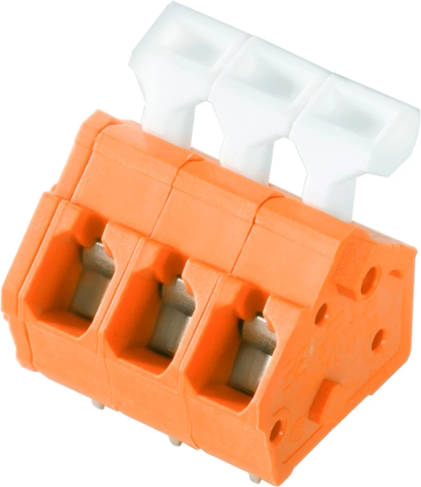 Opružna blok stezaljka, narančaste boje 1958330000 sadržaj: 50 kom. slika