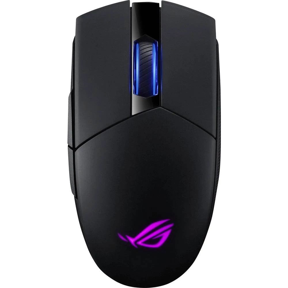 Asus ROG Strix Impact II Wireless bežično, USB igraći miš optički osvjetljen crna slika