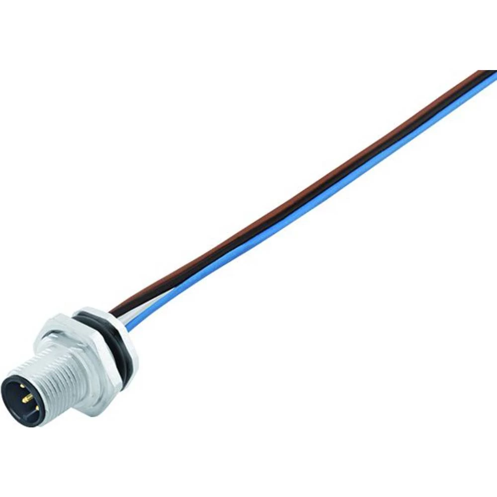 binder 76 0631 1015 00004-0200-20 utični konektor za senzor/aktivator, nekonfekcionirani muški konektor za prirubnicu Br slika