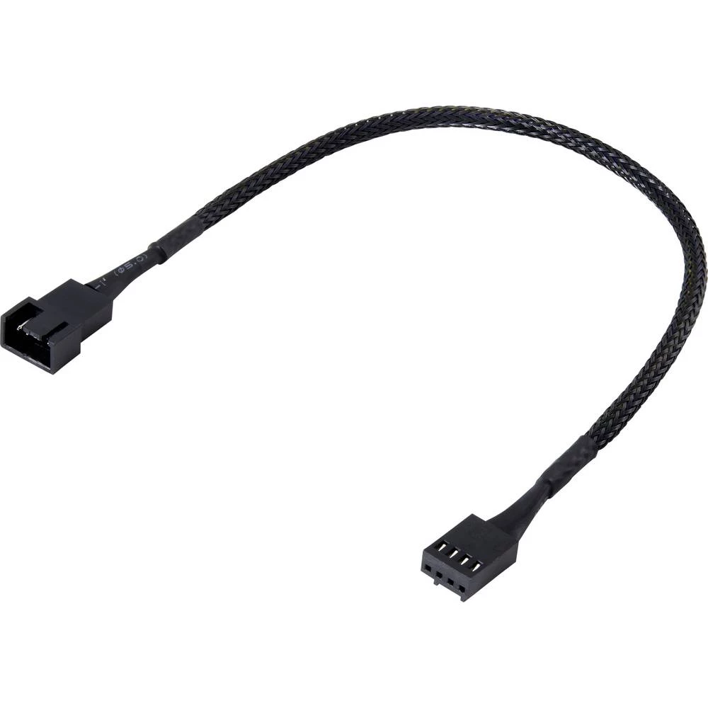 pc ventilator priključni kabel [1x 4-polni muški konektor za ventilator računala - 1x 4-polni ženski konektor za ventila slika