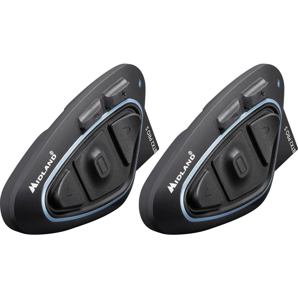 Midland C1414.03 BTX2 Pro S-LR Twin interkom za motocikle Prikladno za sve vrste kaciga slika