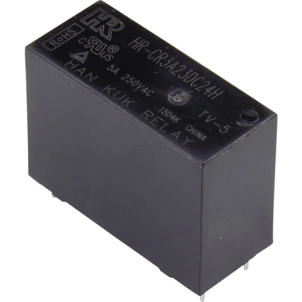 HR-CR3A23-DC12H Relej za tiskane pločice 12 V/DC 5 A 2 zatvarač 1 ST slika