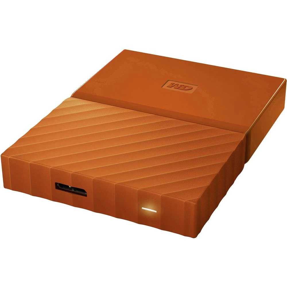Vanjski tvrdi disk 6,35 cm (2,5 inča) 1 TB Western Digital My Passport Narančasta USB 3.0 slika