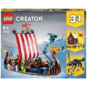 31132 LEGO® CREATOR Vikinški brod s Midgard Zmijom slika