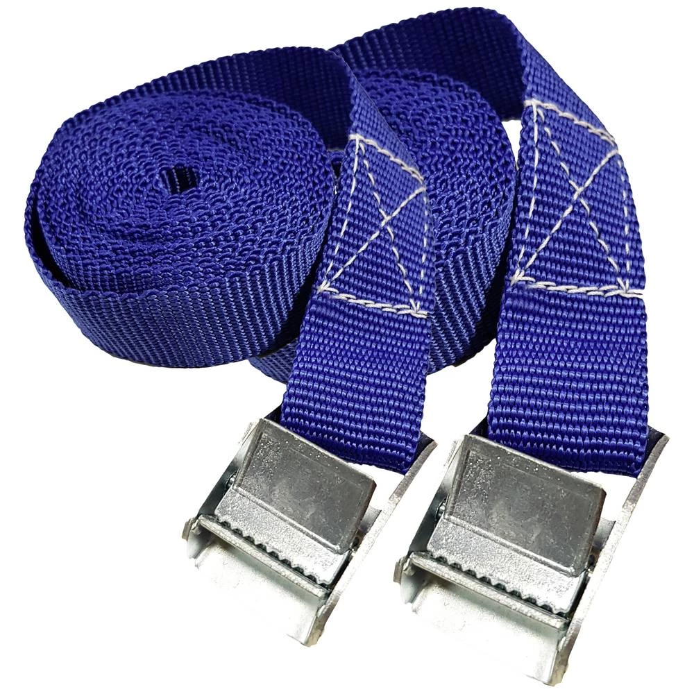 HP Autozubehör 12211 zatezna traka sa steznom kopčom Vučna sila LC (pojedinačno / izravno)=250 daN (D x Š x V) 2500 x 250 x 20 mm stezna kopča slika