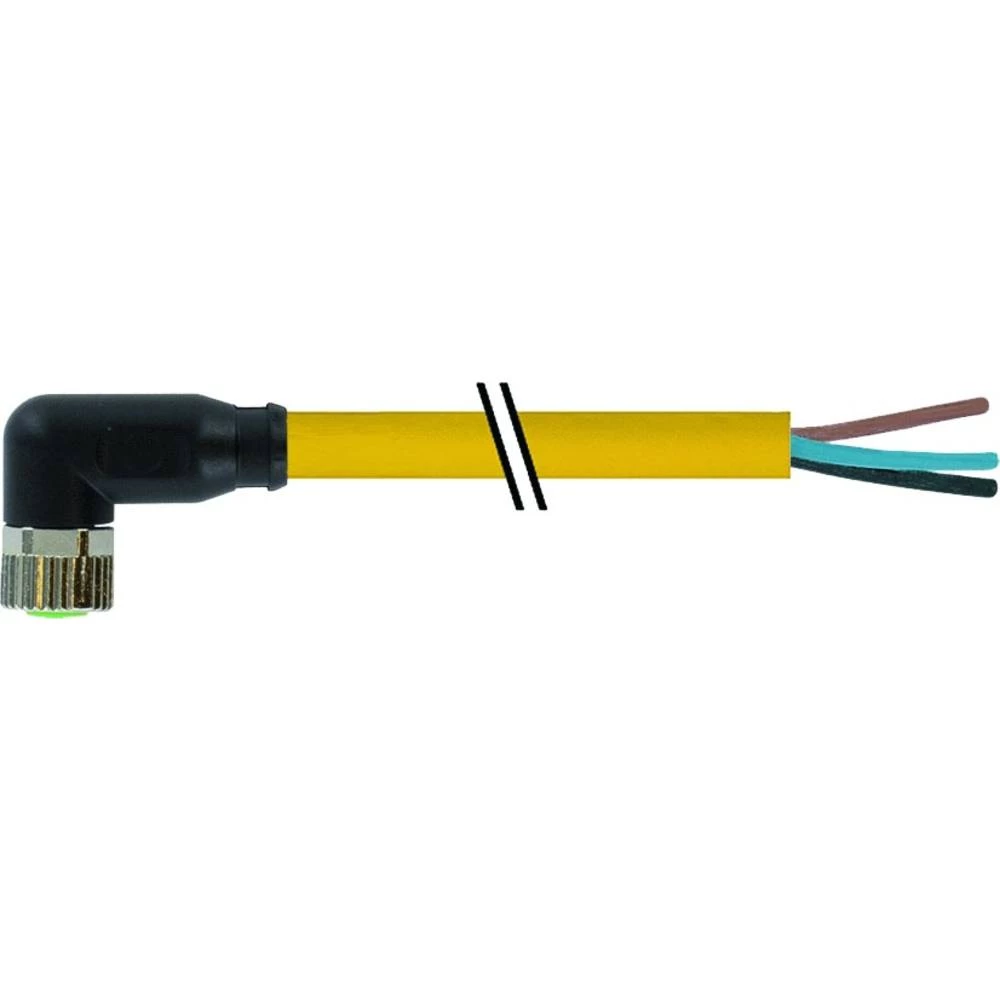 Murrelektronik 7000-08101-0310500 utični konektor za senzor/aktivator, nekonfekcionirani M8 x 1 ženski konektor, kutni 5 slika