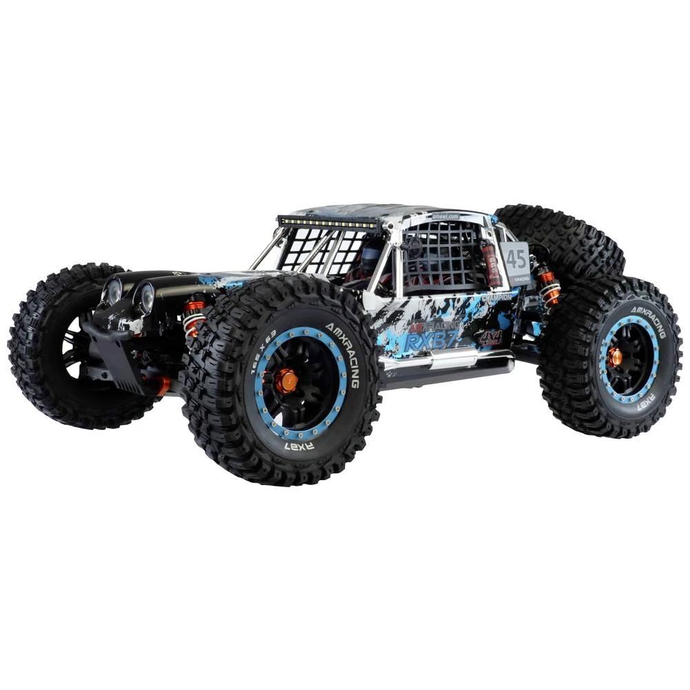 Amewi AMXRacing RXB7 plava boja bez četkica 1:7 RC model automobila električni  buggy pogon na sva četiri kotača (4wd) RtR 2,4 GHz uklj. baterija i punjač slika
