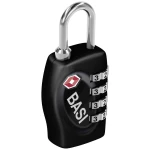 Basi 6100-0630 lokot za kovčeg 31.3 mm   TSA crna zaključavanje s kombinacijom brojeva
