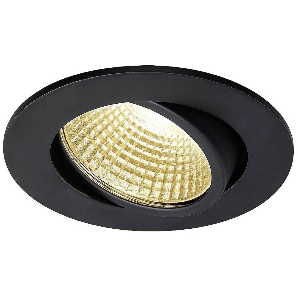 SLV NEW TRIA 68 1003058 LED ugradna svjetiljka    toplo bijela crna slika