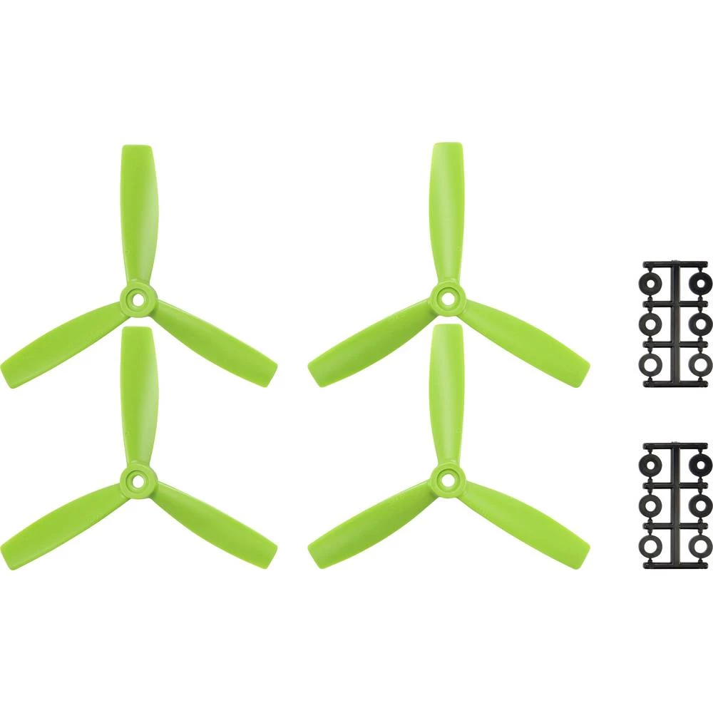 HQ Prop 3-lopatice Komplet propelera za trkaće koptere Radijusni 5 x 4  (12.7 x 10.2 cm) TP5X4.5X3G&TP5X4.5X3RG slika