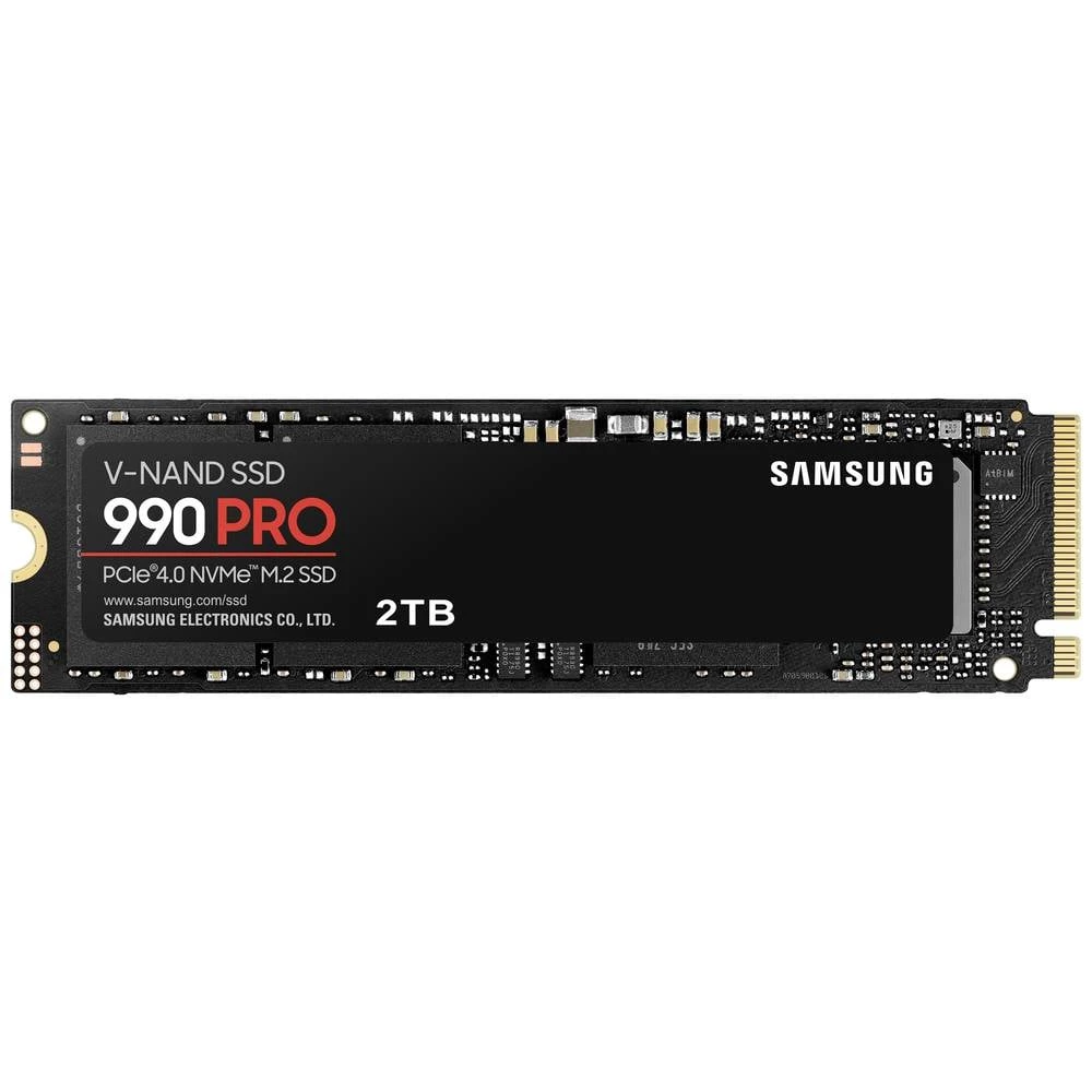 Samsung 990 PRO 2 TB unutarnji M.2 PCIe NVMe SSD 2280 PCIe NVMe 4.0 x4 maloprodaja MZ-V9P2T0BW slika