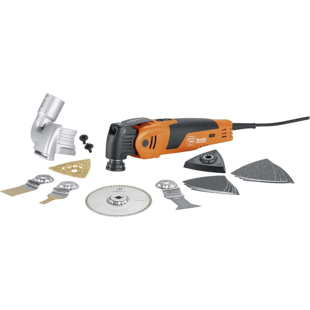 Fein Supercut 500 QSL 72294667000 Višenamjenski alat Uklj. oprema, Uklj. kofer 28-dijelni 450 W slika