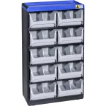 Allit 464630 spremnik za male dijelove VarioPlus Pro 53/20 (Š x V x D) 300 x 525 x 165 mm crna, siva, plava boja 1 St.