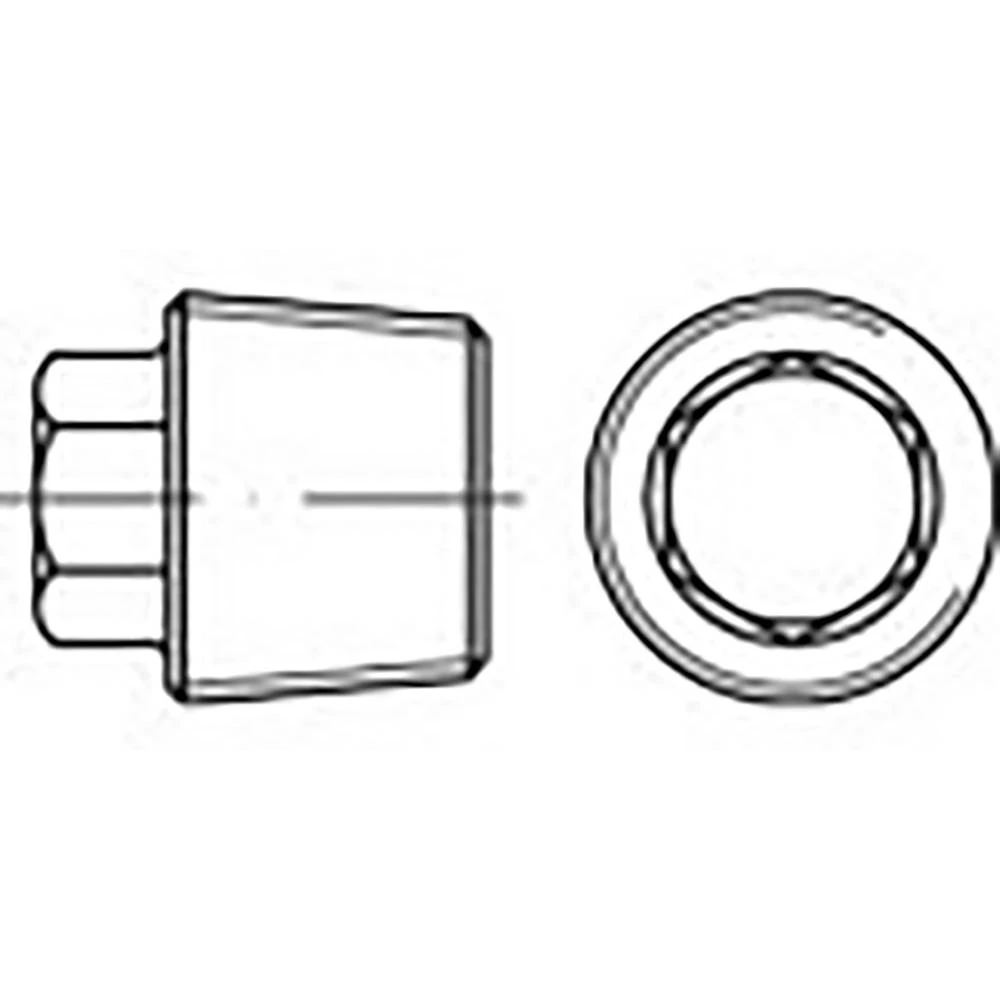 TOOLCRAFT  TO-6855795 čep vijci M30  vanjski šesterokutni DIN 909   čelik  10 St. slika