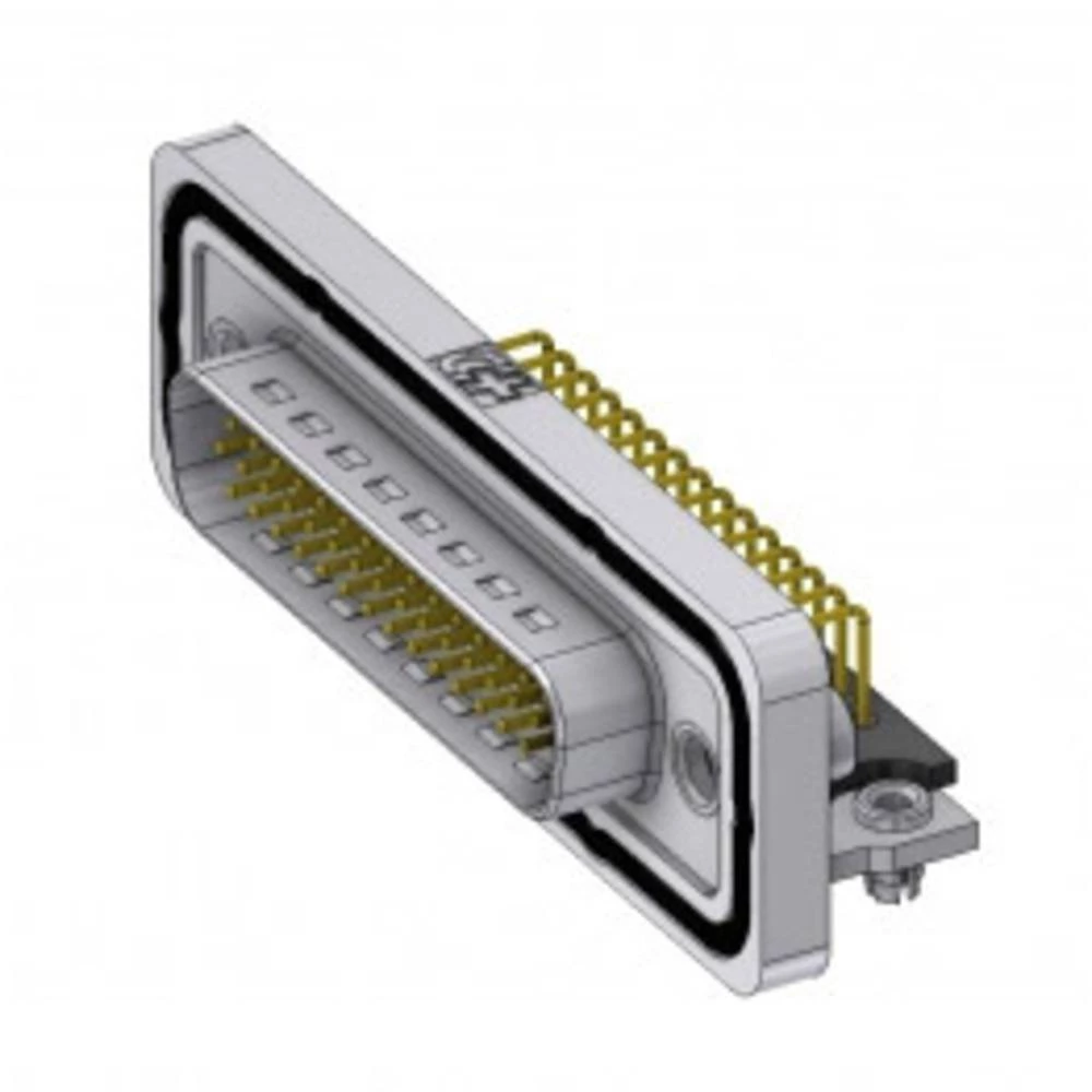 D-SUB utikač 90 ° Broj polova: 44 Lem, Pinovi DELTRON SWISS 1 ST slika