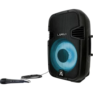 Lamax PartyBoomBox500 uređaj za karaoke zaštićeno protiv prskanja, svjetlo raspoloženja, mogućnost punjenja, uklj. mikrofon, uklj. daljinski upravljač slika
