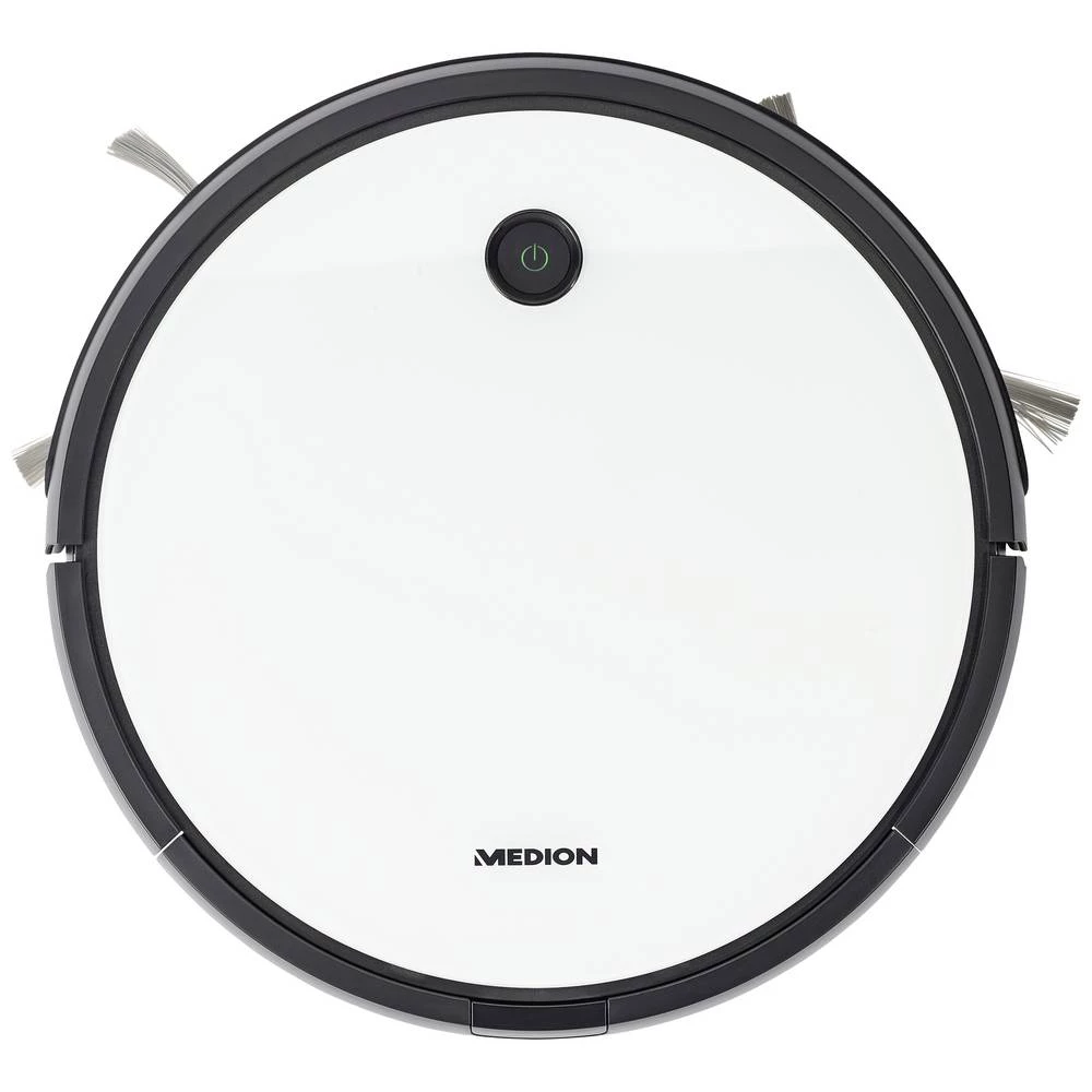 Medion MD 20041 robot za usisivanje bijela, crna upravljano govorom, upravljano aplikacijom slika