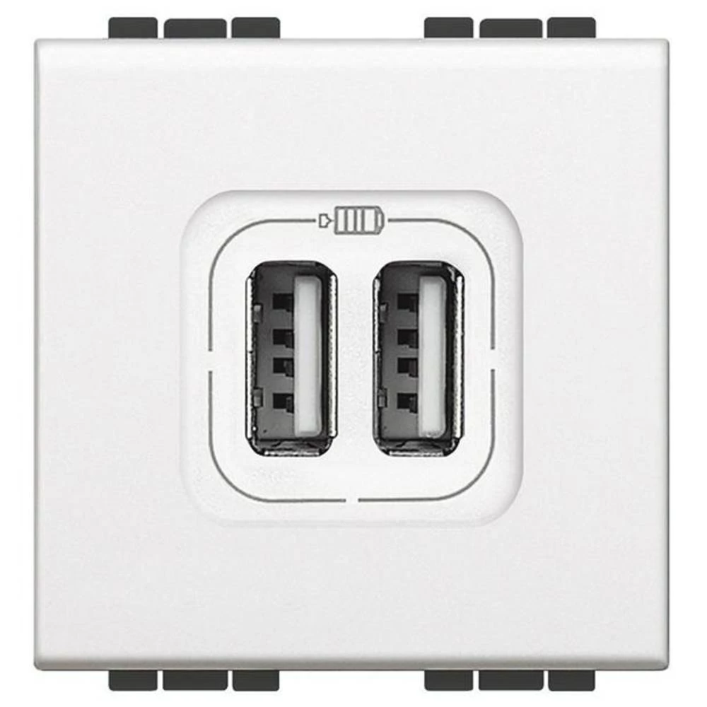 Legrand   USB utičnica Living&Light bijela N4287C2 slika