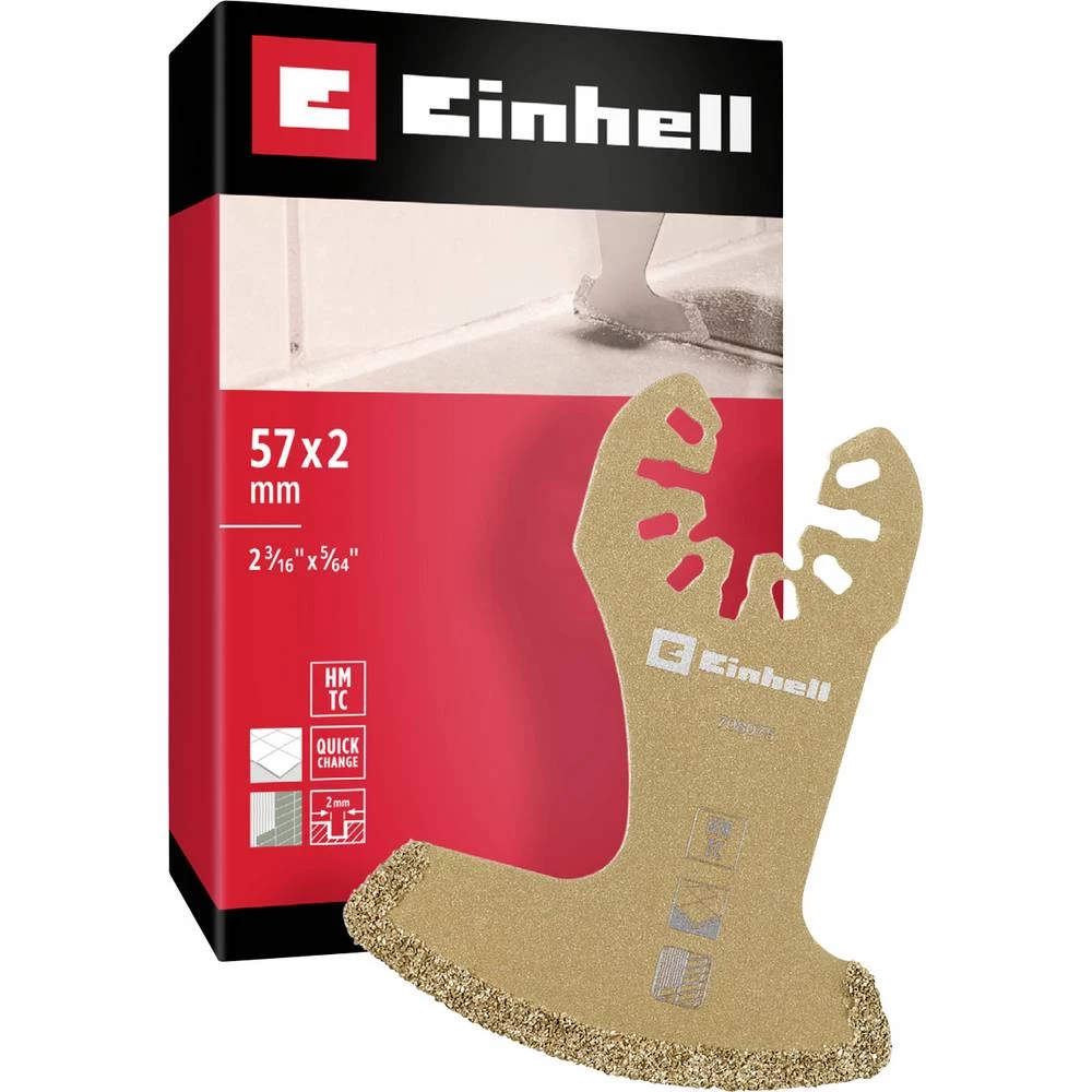 Einhell 708075 Segmentmesser HM 57mm krom-vanadij čelik, tvrdi metal list pile 57 mm 1 kom. slika