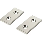 Trajni magnet Pravokutni N35 Granična temperatura (maks.): 80 °C TRU COMPONENTS