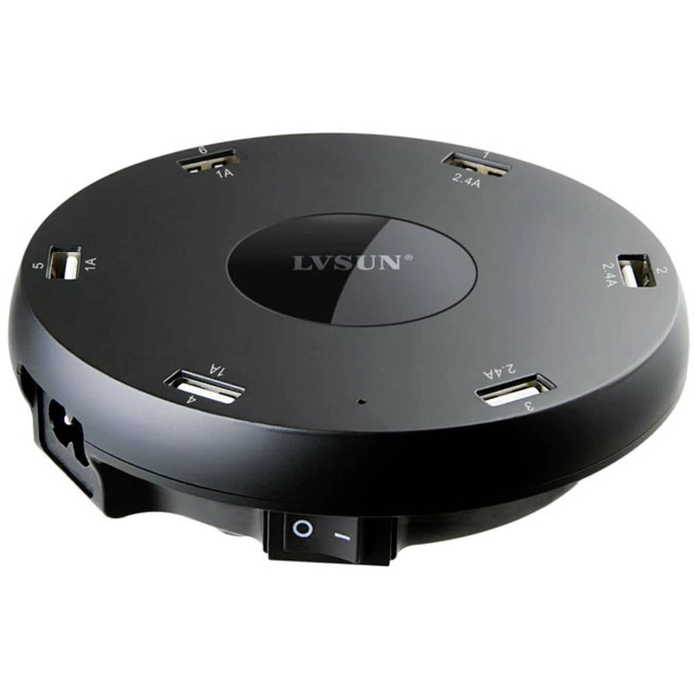 LVSUN Smart 6-Port LS-6U USB stanica za punjenje Utičnica Izlazna struja maks. 10200 mA 6 x USB slika