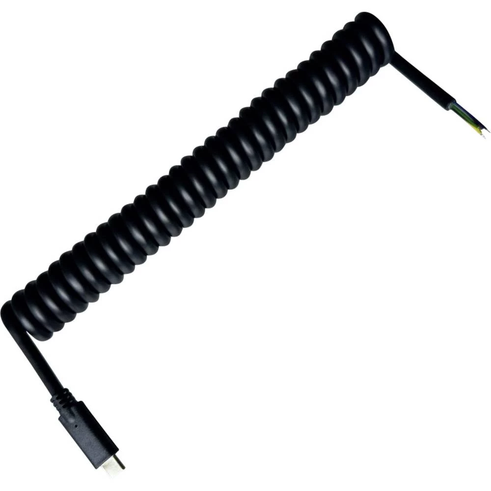 BKL Electronic USB-C kabel USB-C®, otvoreni krajevi kabela 2 m crna 10080176 slika