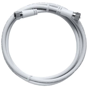 SAT Priključni kabel [1x Muški konektor F - 1x Muški konektor F] 3.50 m 85 dB Bijela Axing slika