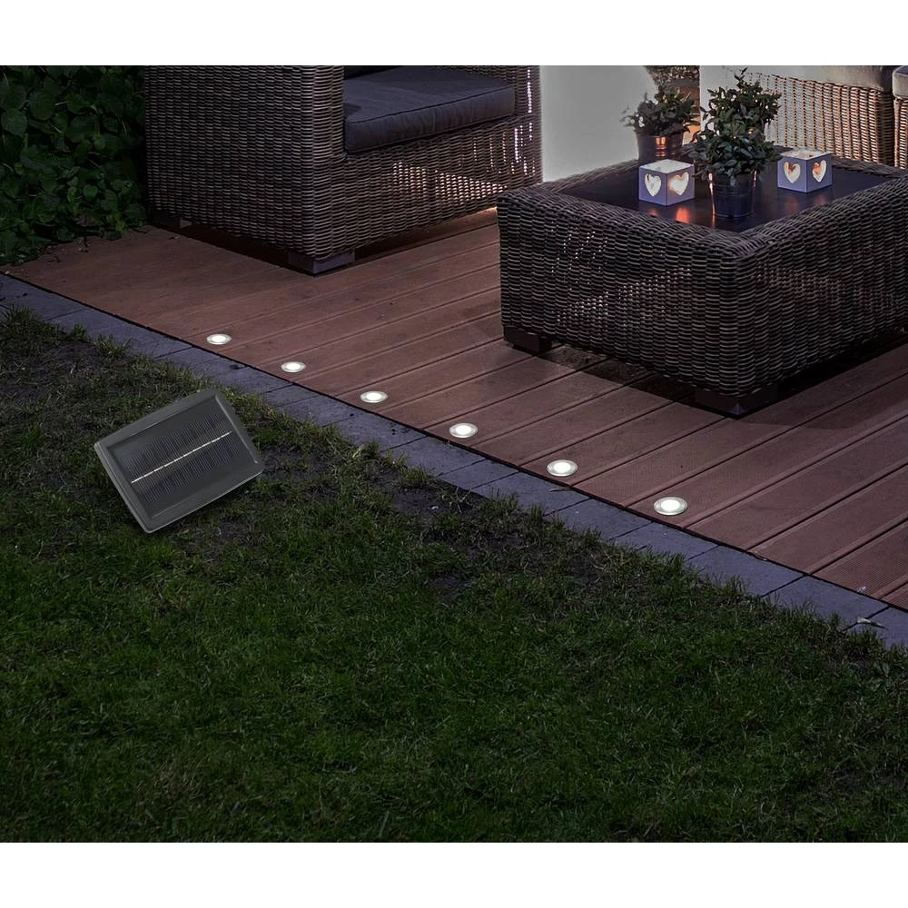 Polarlite PL-8220865 solar ugradna svjetla hladno bijela RGB slika