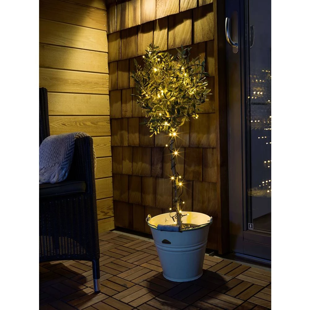 Konstsmide 3810-800 mikro svjetlosni lanac  vani Energetska učinkovitost 2021: G (A - G) strujni pogon Broj žarulja 40 L slika