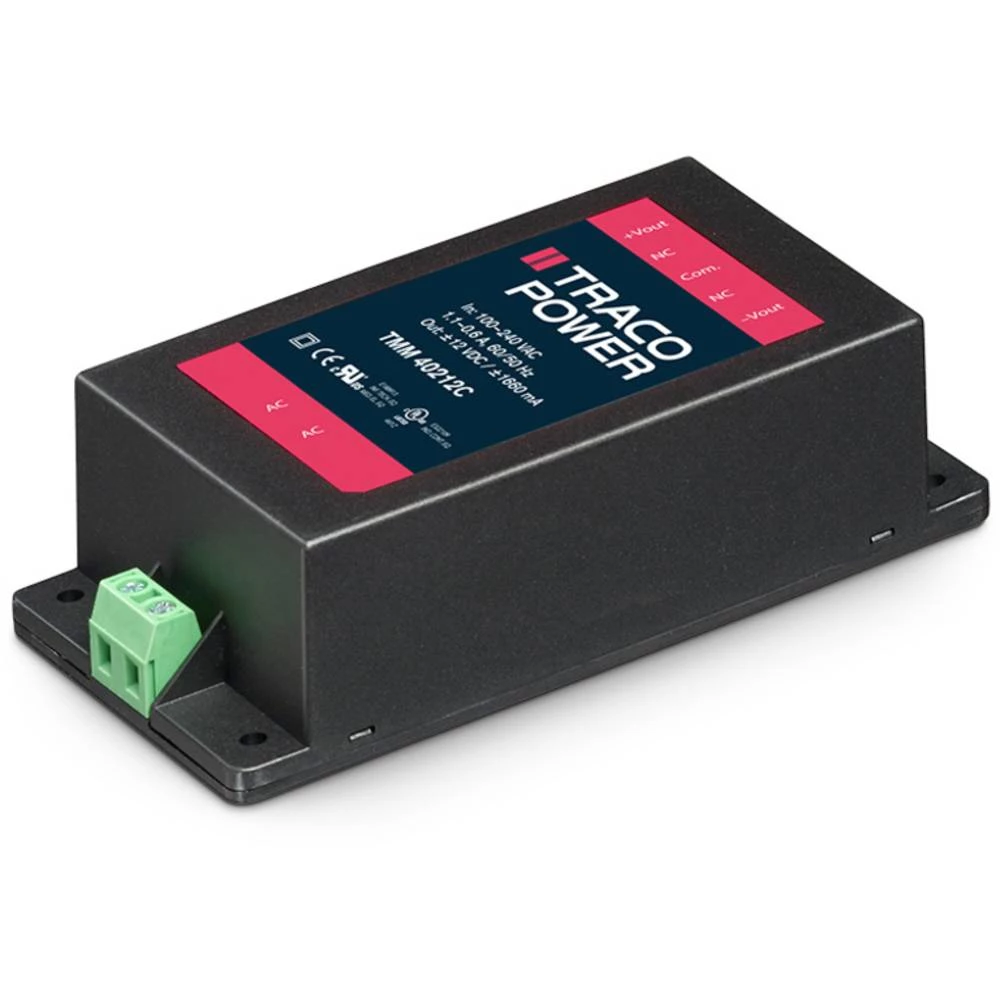 TracoPower TMM 40124C AC/DC napajač za tiskano vezje 24 V/DC 1.7 A 40 W slika